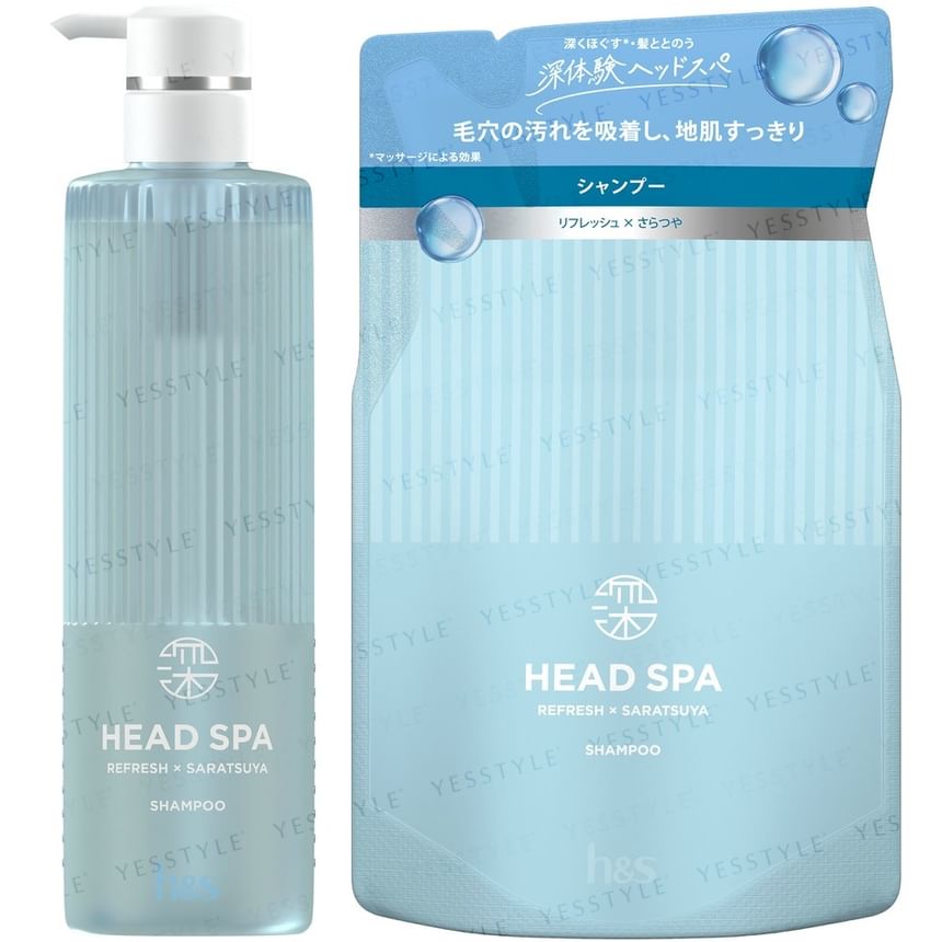 h&s - Deep Experience Head Spa Refresh x Saratsuya Shampoo