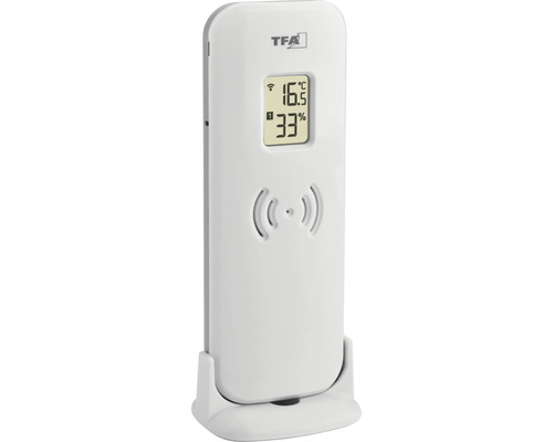 XENA TFA zilver draadloos weerstation