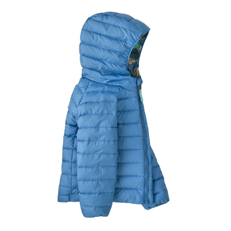 Baby Reversible Down Sweater Hoody - Doudoune enfant