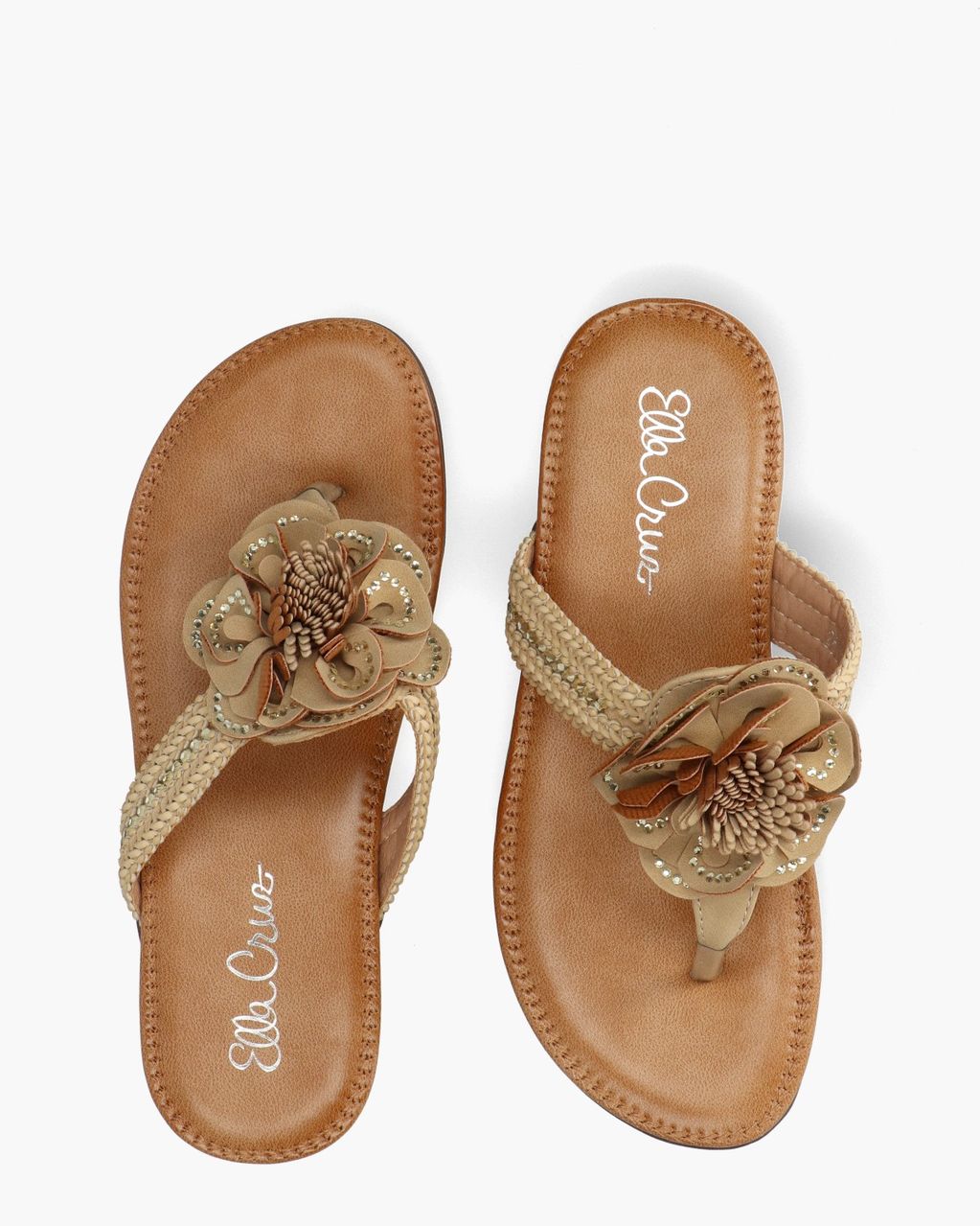Ella Cruz Zaviery Beige Damesslippers