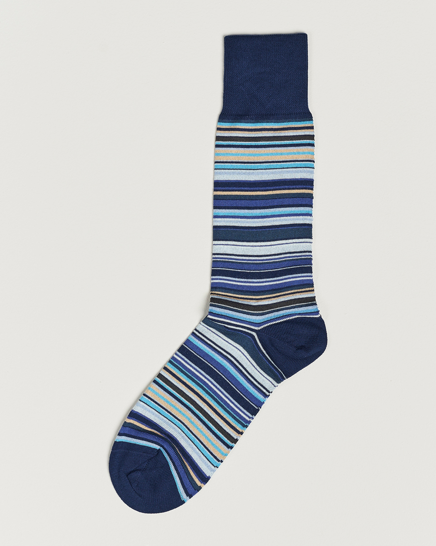 Paul Smith Multistripe Socks Navy