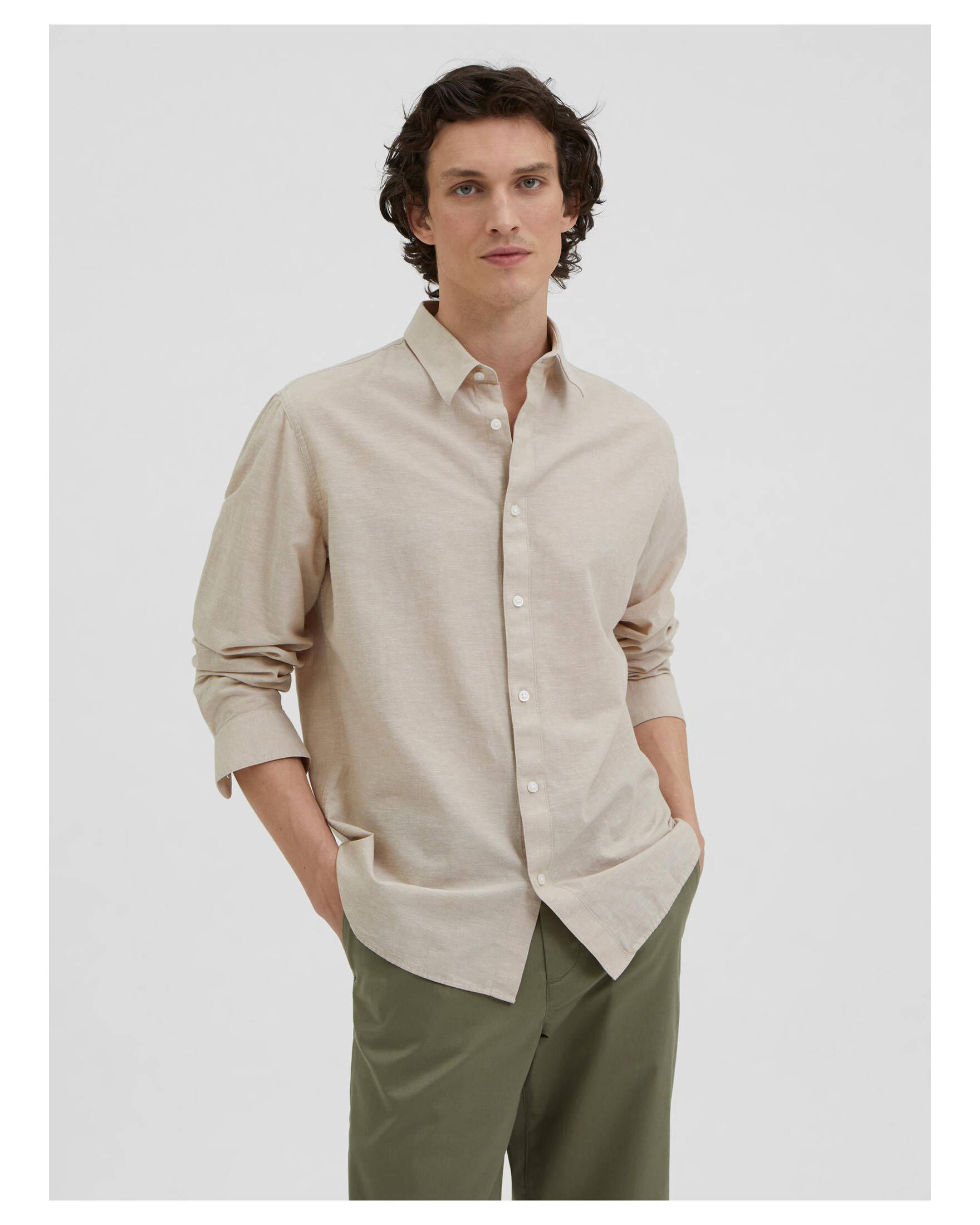 Selected Homme| Herren Hemd Regular Fit Langarm