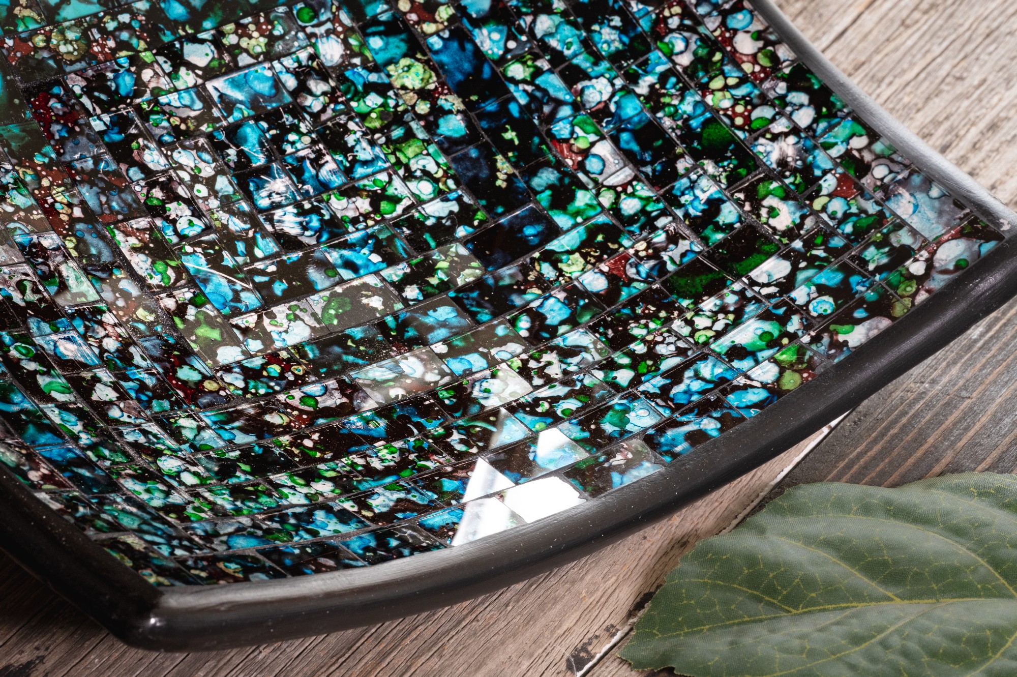 3er Set Mosaikteller 'Renoir', multicolor von fischer's lagerhaus