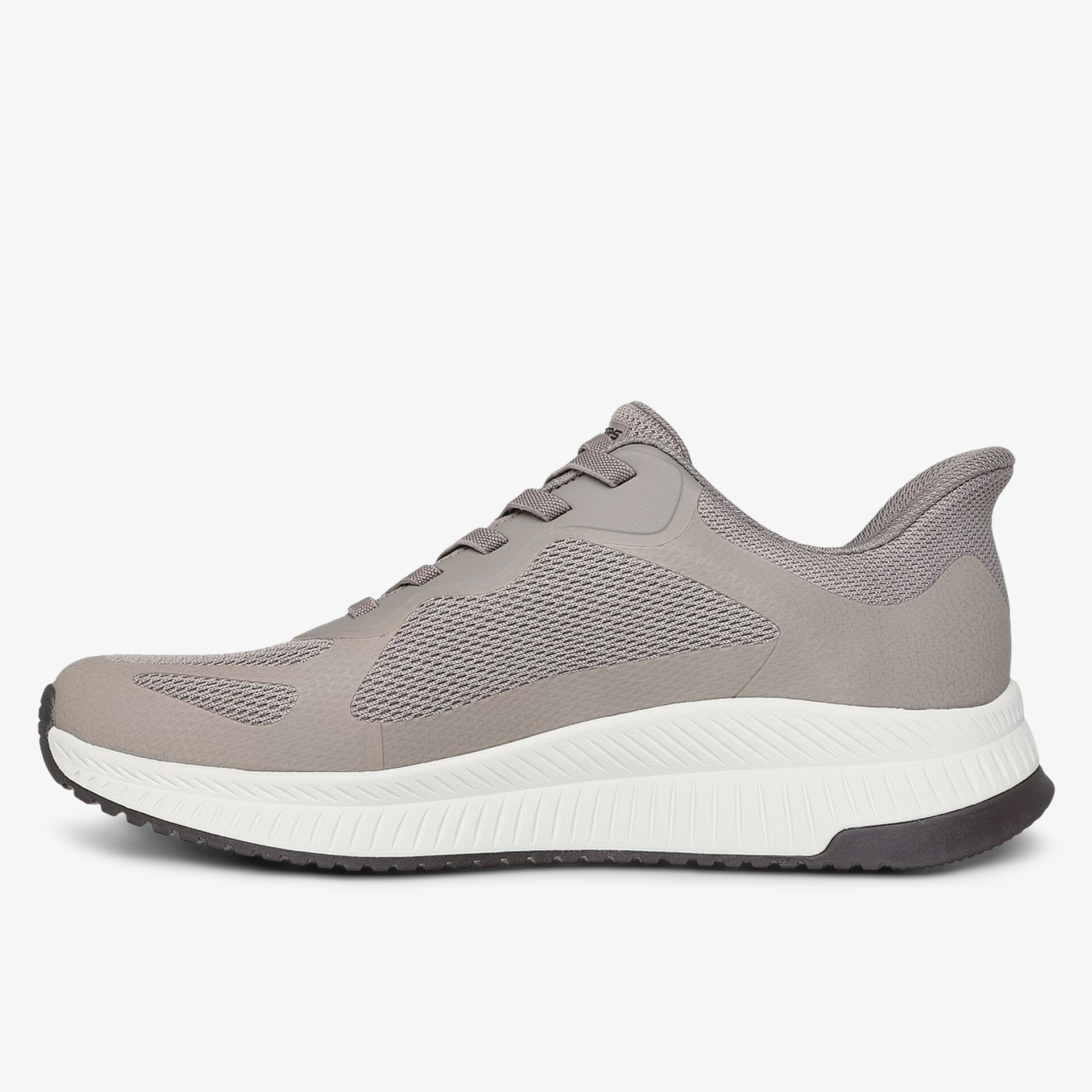SKECHERS BOBS Squad 4 Slip Ins Herren Sneaker Low beige
