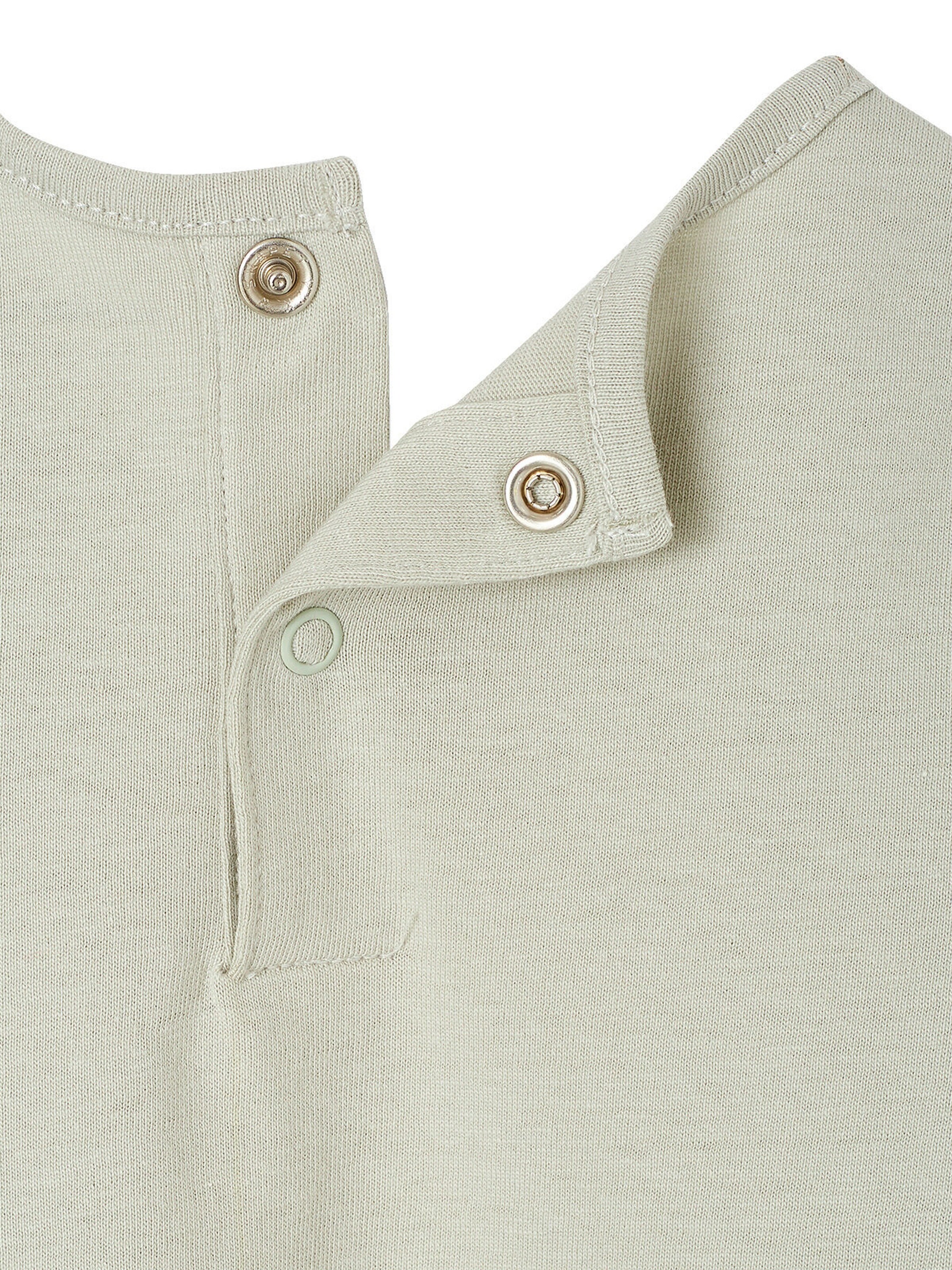 Vertbaudet 2er-Pack Baby Shirts mit Print BASIC salbeigrün