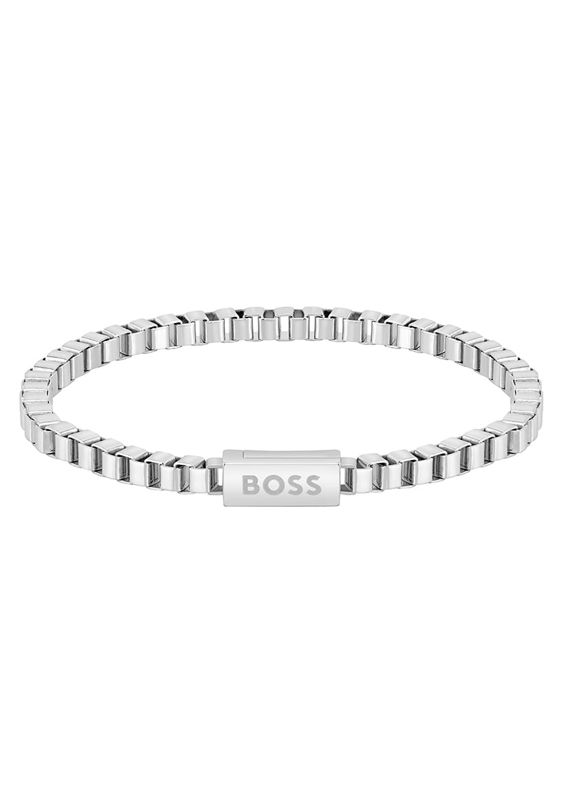 BOSS Armband »Schmuck Edelstahl Armschmuck Venezianer CHAIN FOR HIM«