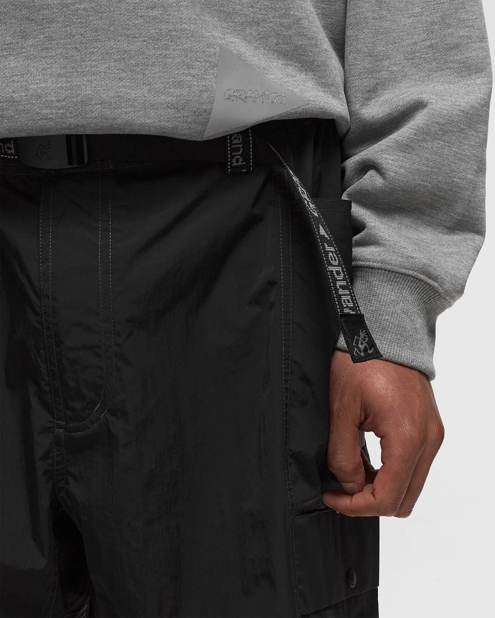 Gramicci x AND WANDER PATCHWORK WIND SHORT