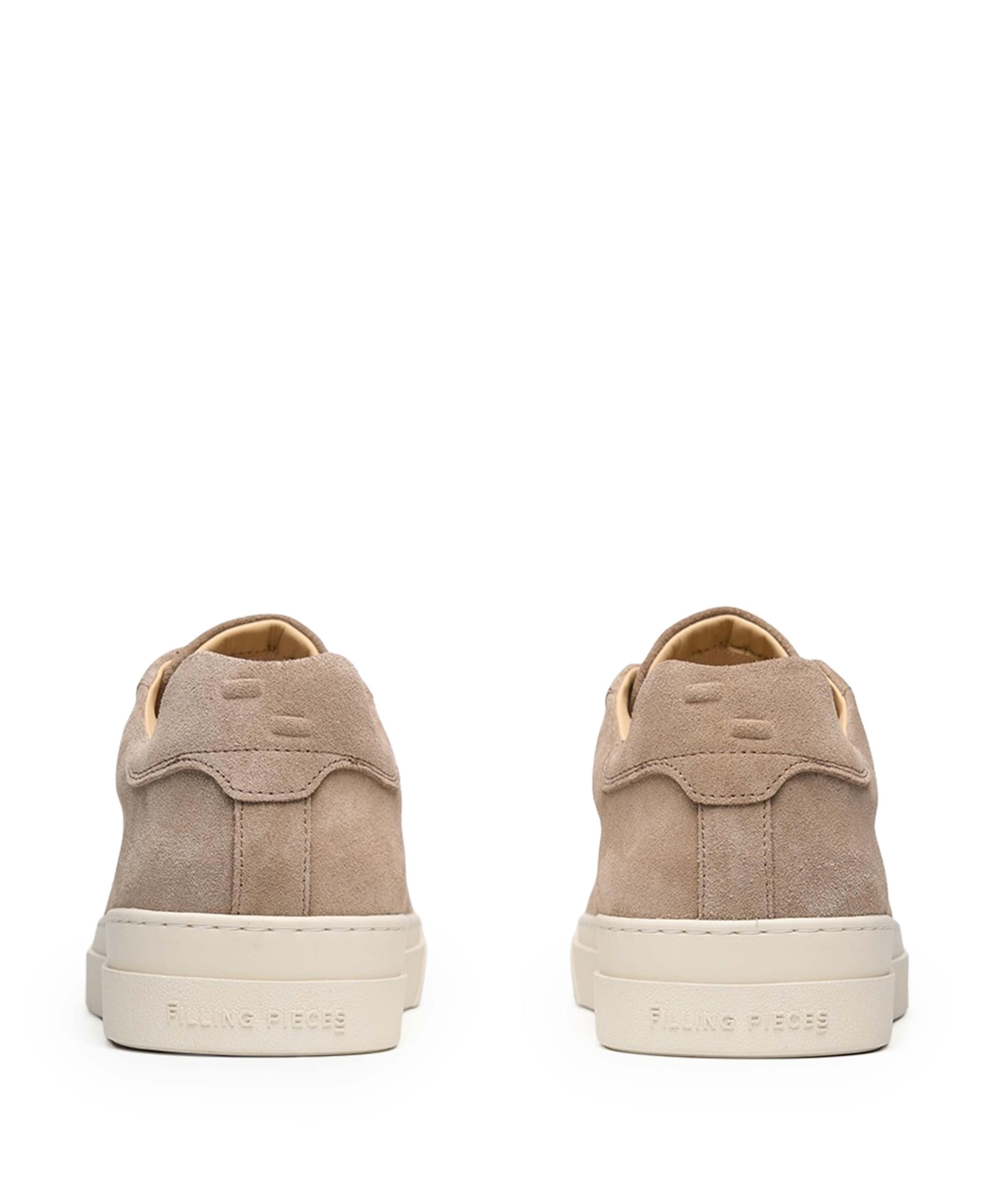Filling Pieces Tiebreak Suede heren sneakers beige