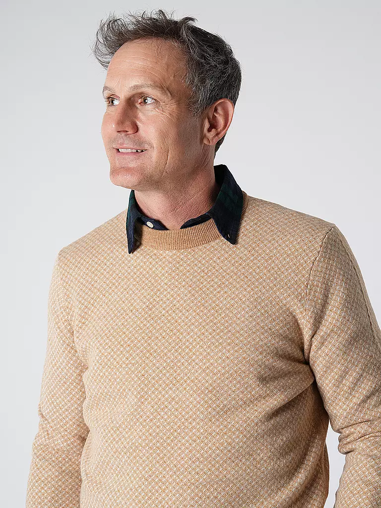 BOSS Pullover camel