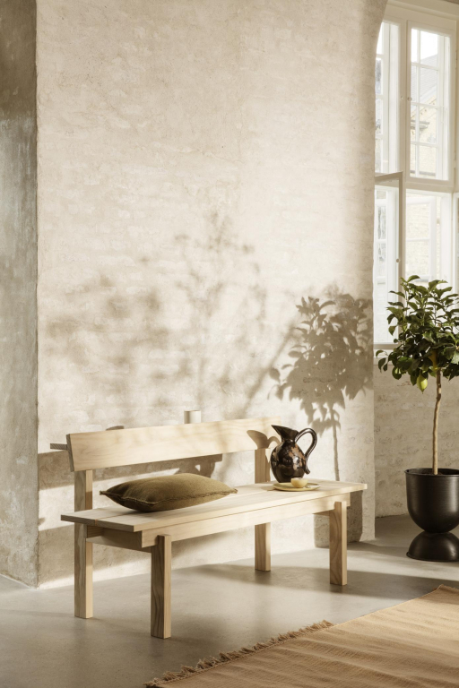 Ferm Living Desert kussen 53x28 olijf