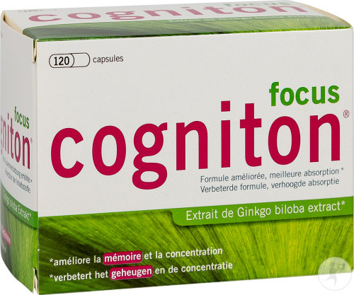 Cogniton Focus Mémoire & Concentration 120 Gélules