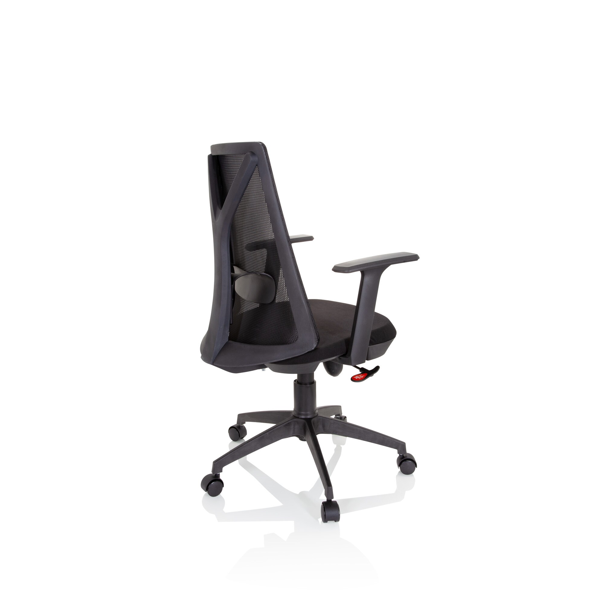 Home Office Bürostuhl FALUN BASIC Stoff/Netzstoff mit Armlehnen hjh OFFICE