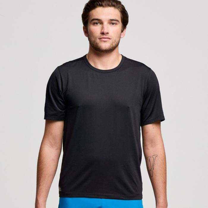 Saucony Herre T-shirts Stopwatch SS Tee Sort