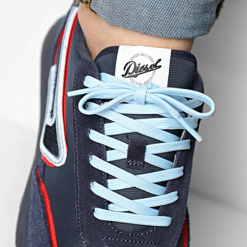 Baskets S-Racer LC Y02873-P5136 Seaborne Stone Blue Red Alert