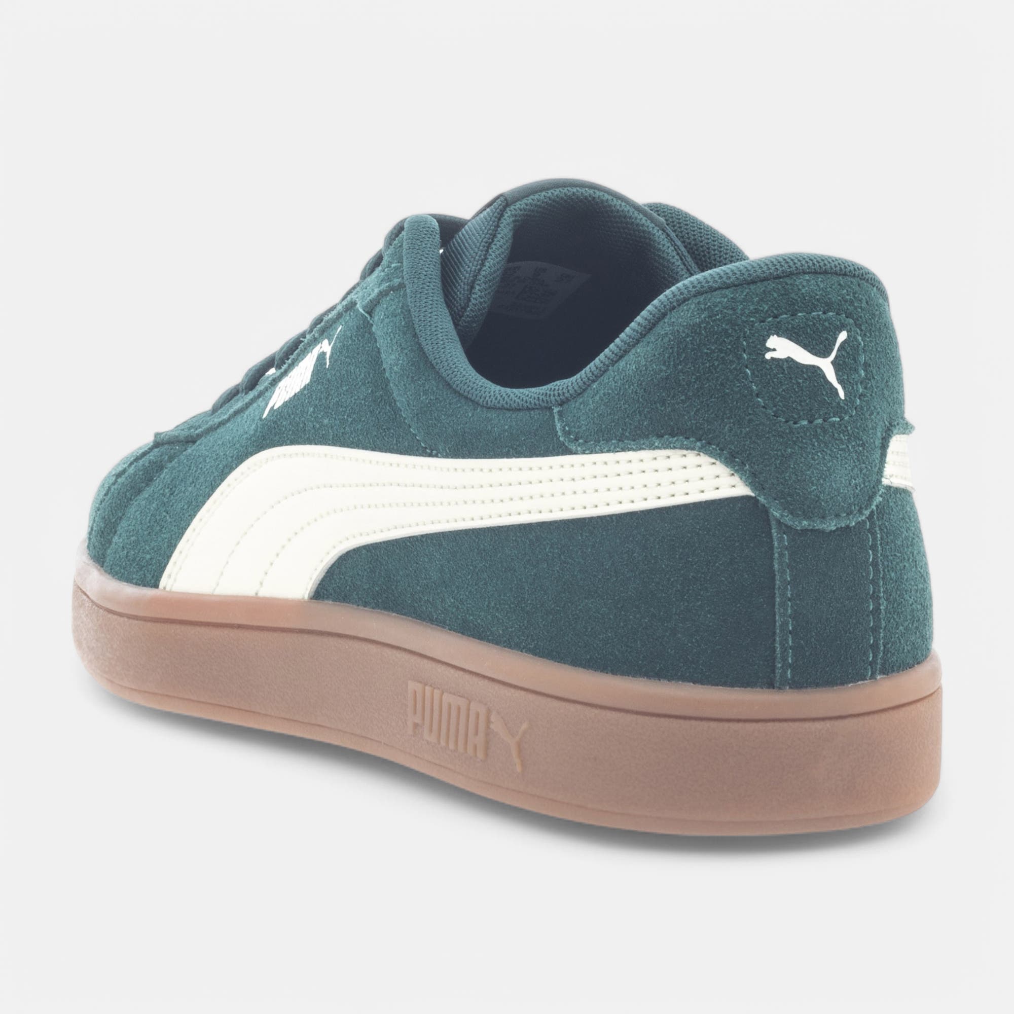Baskets Homme en cuir vert