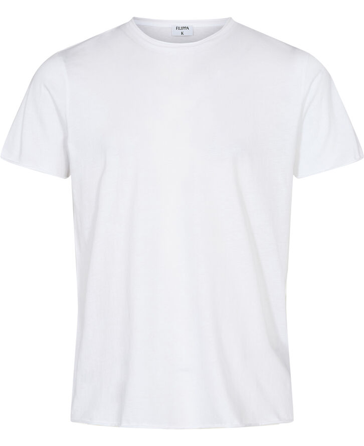 Filippa K M. Roll Neck Tee White
