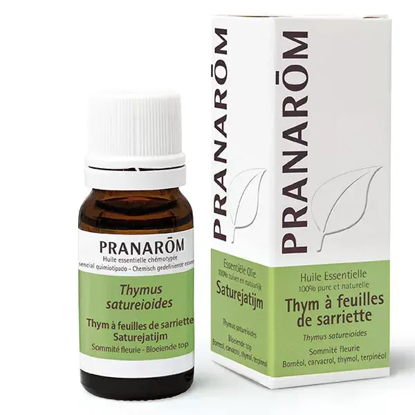 Óleo Essencial de Tomilho e Segurelha Pranarom 10ml
