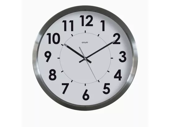 Horloge Inox Stan Ø25cm - Orium