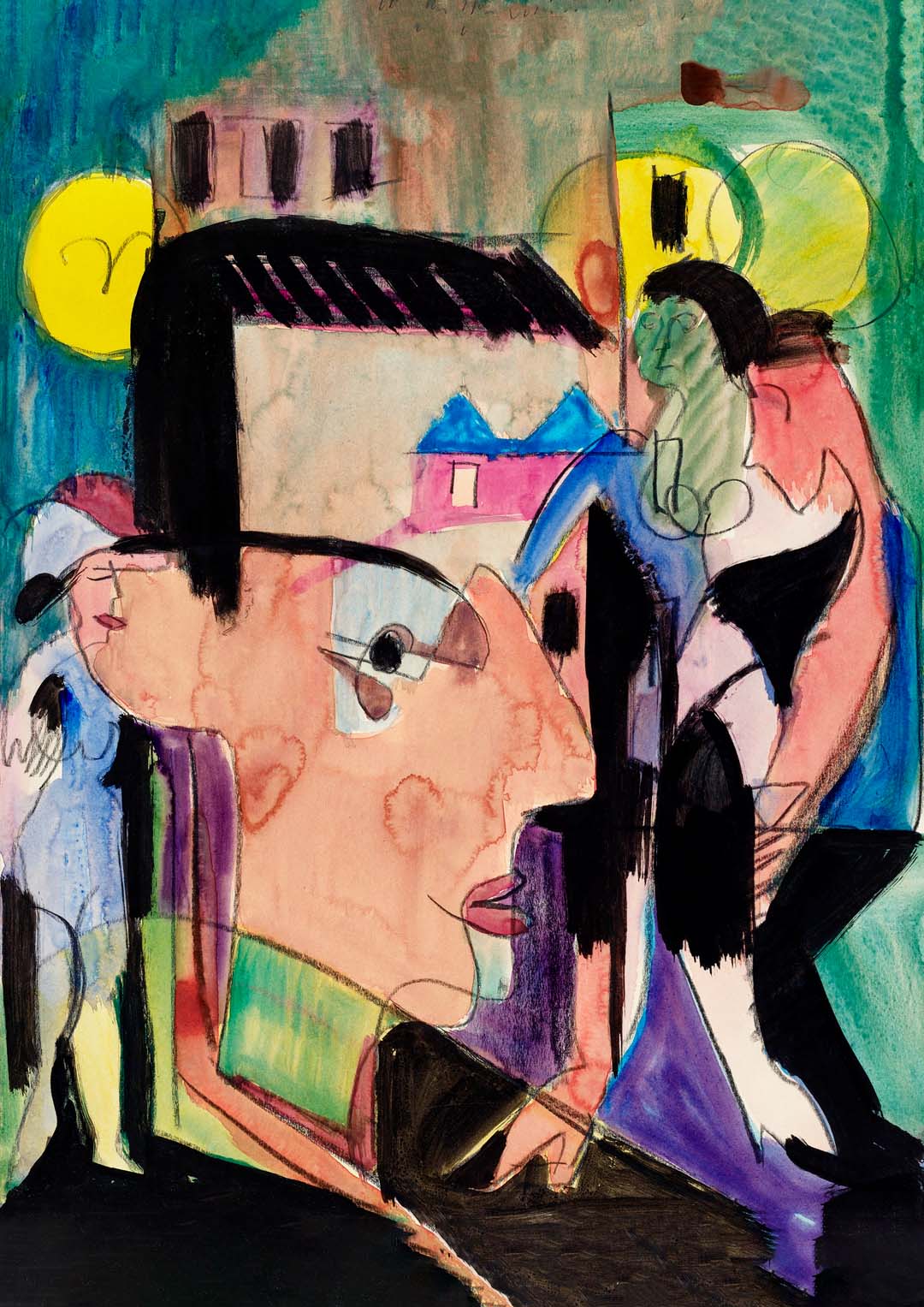 Selbstporträt von Ernst Kirchner
