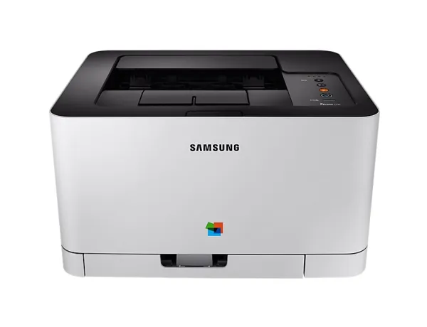 Samsung Xpress SL-C430, Laser, Farve, 2400 x 600 dpi, A4, 18 sider pr. minut, Sort, Hvid