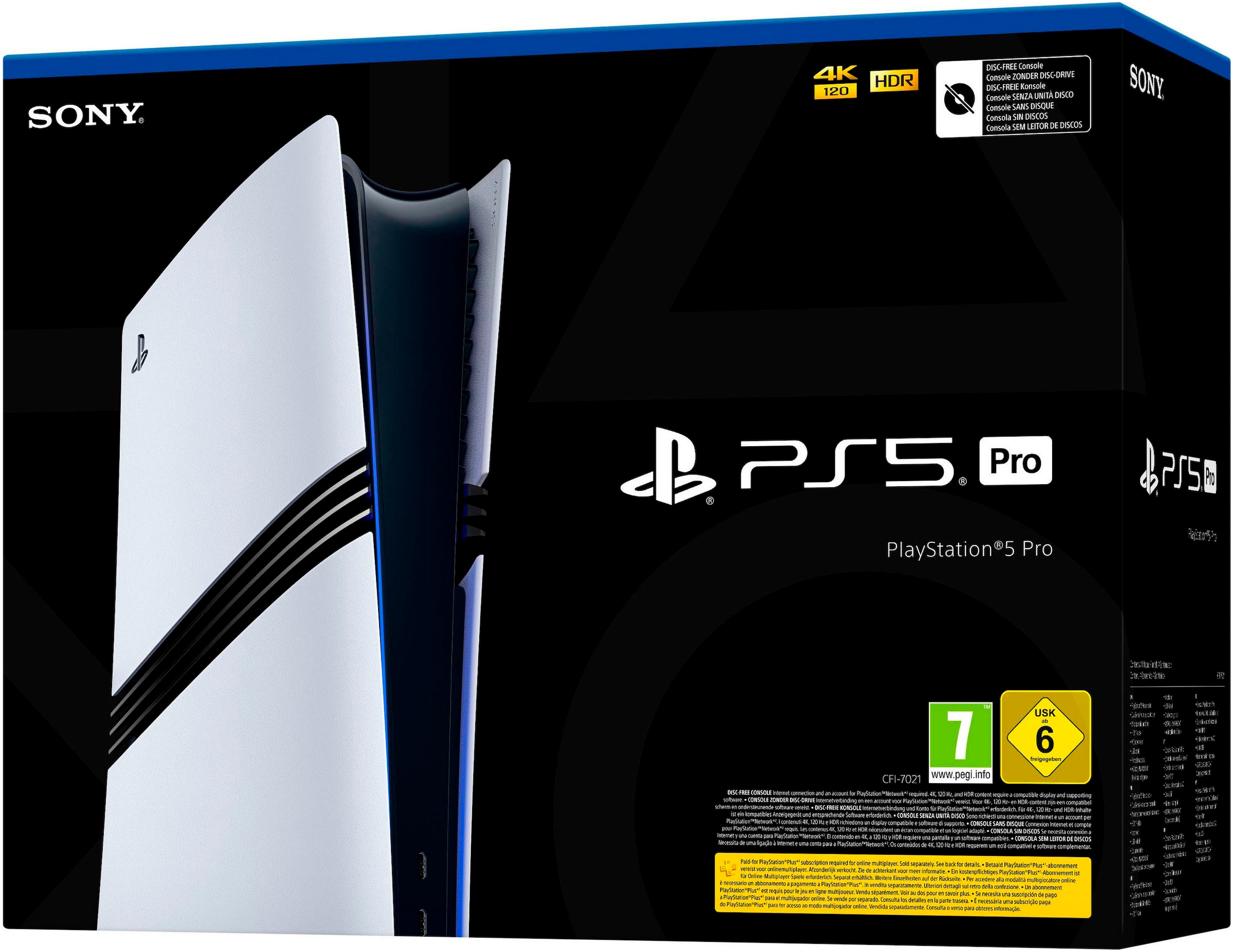 PlayStation 5 Konsolen-Set »PlayStation 5 Pro Konsole inkl. zweitem DualSense Wireless-Controller« 2 TB