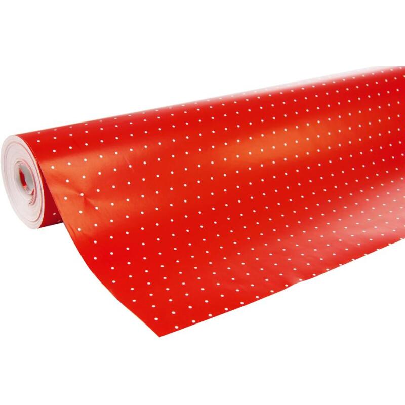 Alliance 60g, rouleau 50x0,70m Pois - Rouge