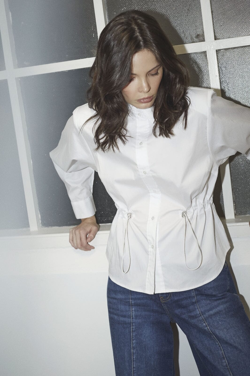 Co´Couture Sannacc Tie Waist Shirt 35893