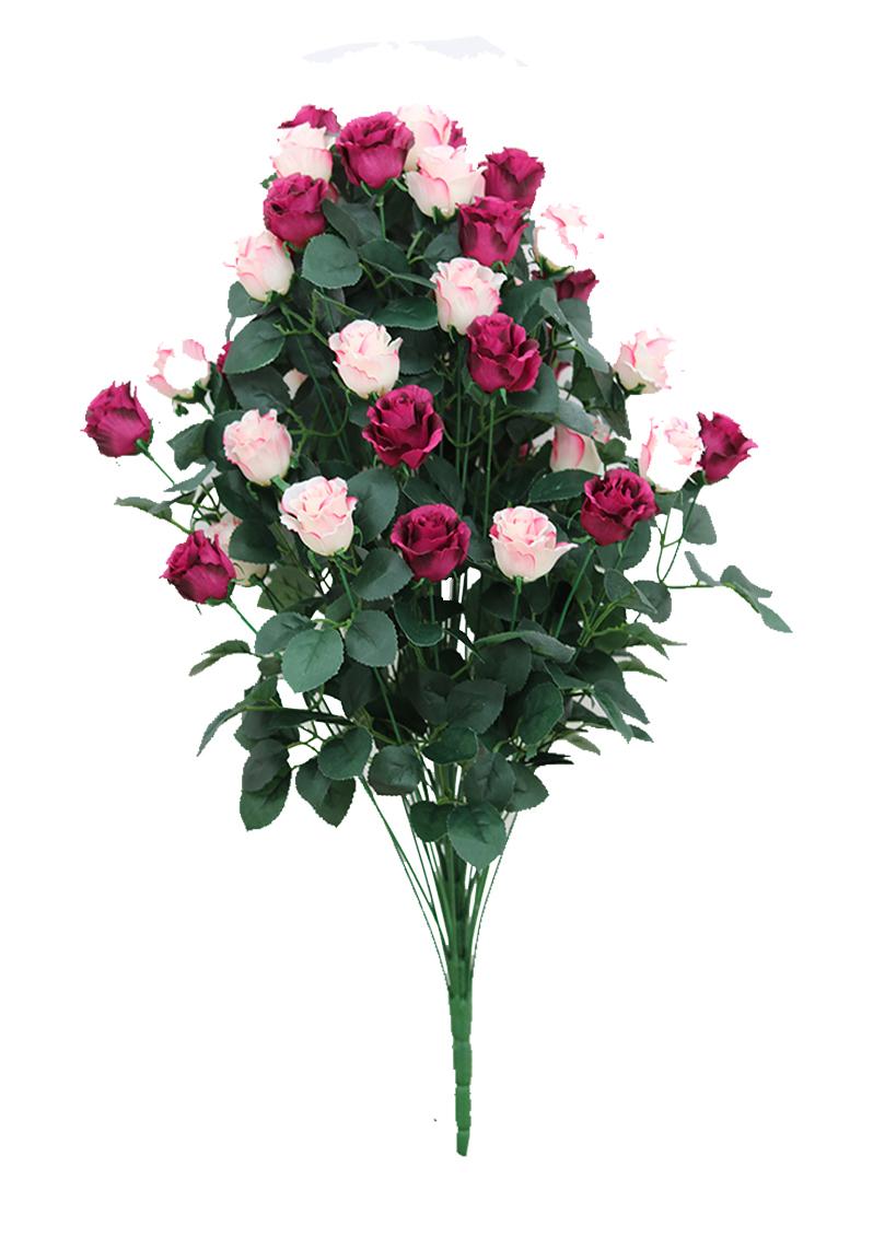 BOUQUET HAUT DE 48 ROSES H.70CM