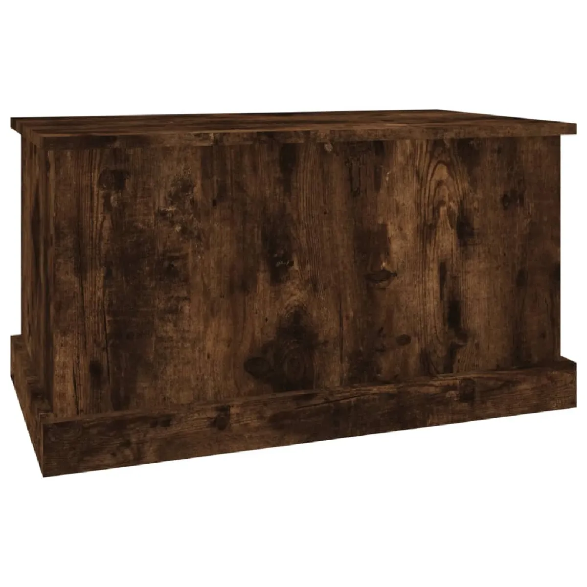 VidaXL Boîte chêne fumé 70x40x38