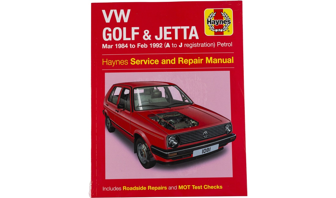 Reparationshåndbog Jetta 1,3-1,8 8/83-10/91