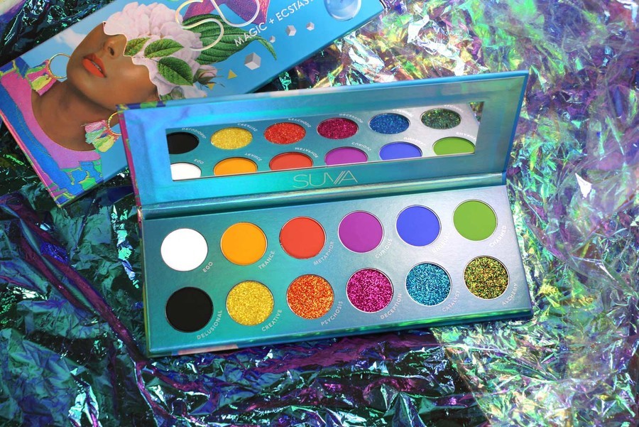 SUVA Beauty Magic + Ecstasy Eyeshadow Palette 12x1g