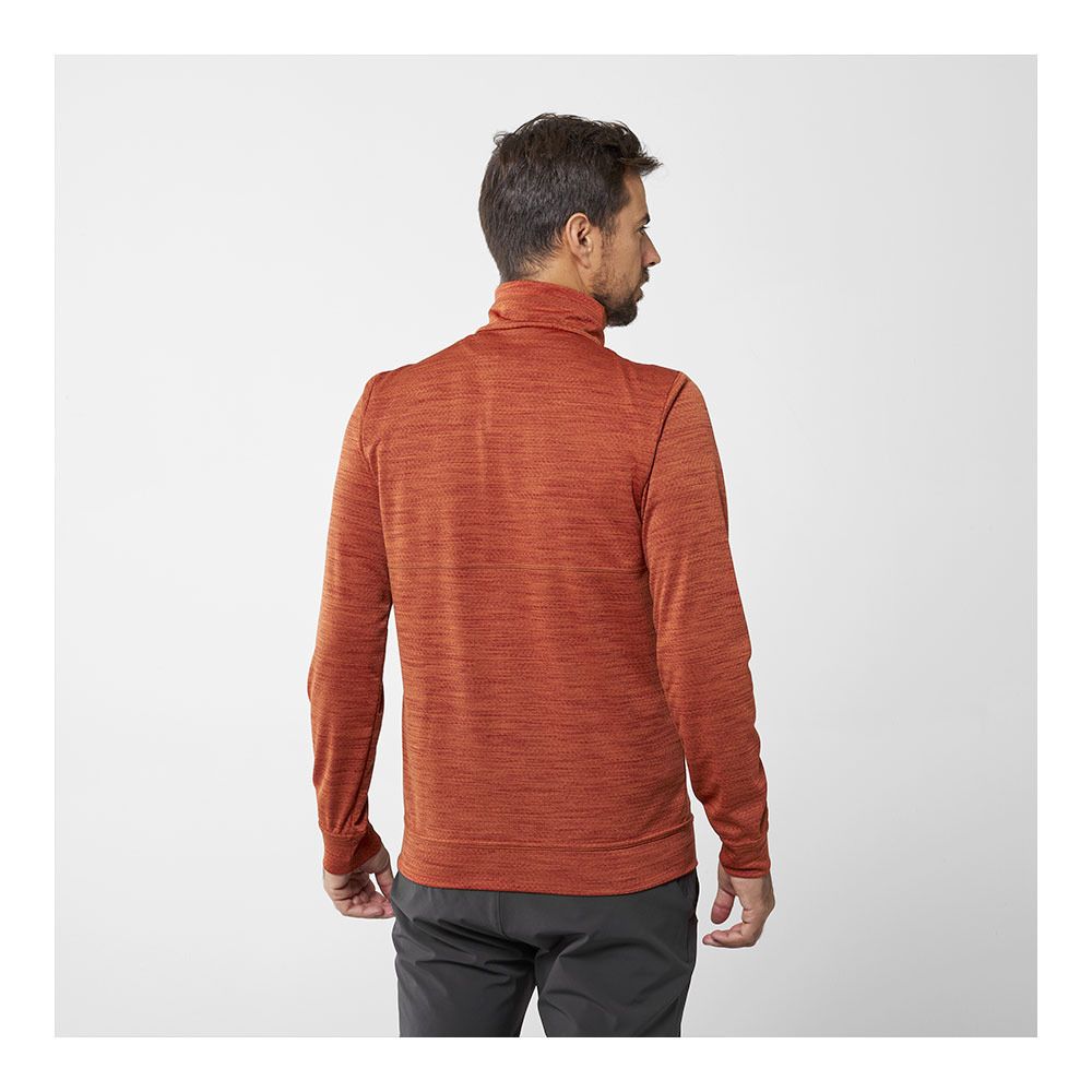Lafuma SKIM SHIELD F-ZIP - Polaire Homme brick red