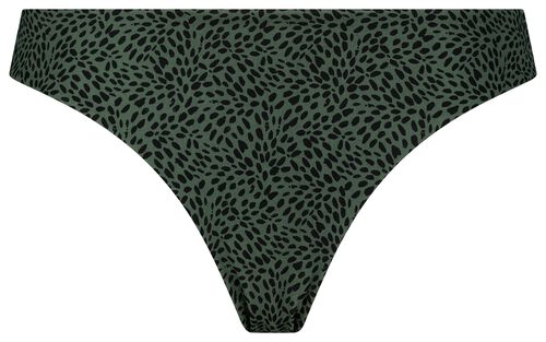 bas bikini femme - animal vert