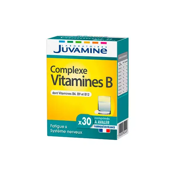 Complexo vitamínico Juvamine B, fadiga nervosa, 30 cápsulas