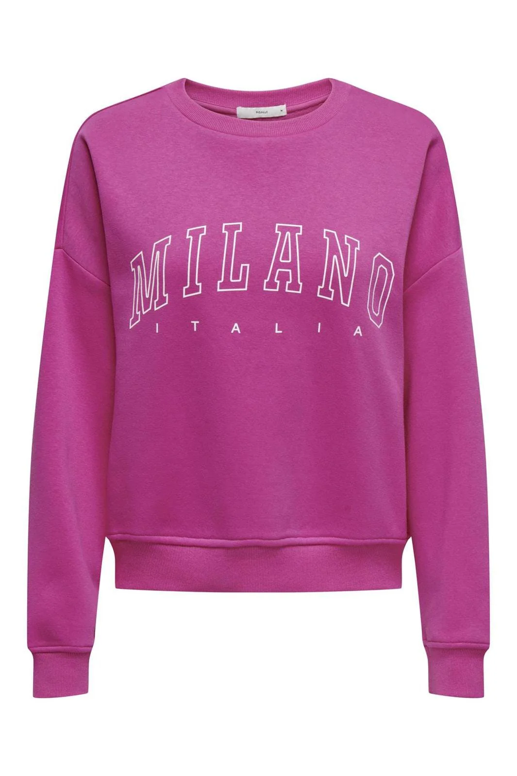 Only Onlsweat Life L/S Crew O.Size State 4449101 rose violet milano italy