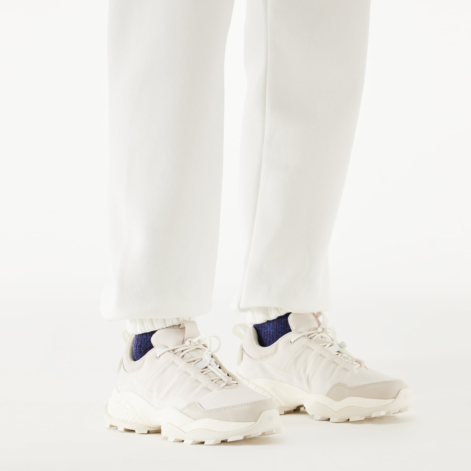 Sneaker Outdoor L-Guard Breaker CT femme en nylon ripstop Outdoor - Blanc - Lacoste - Femme
