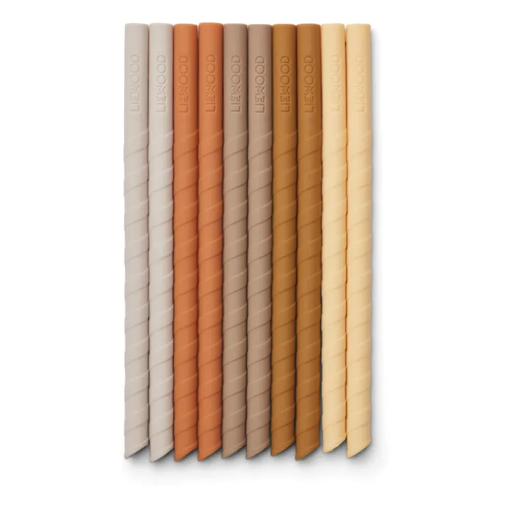 Liewood Pailles Timoti en silicone - Set de 10 | Nude