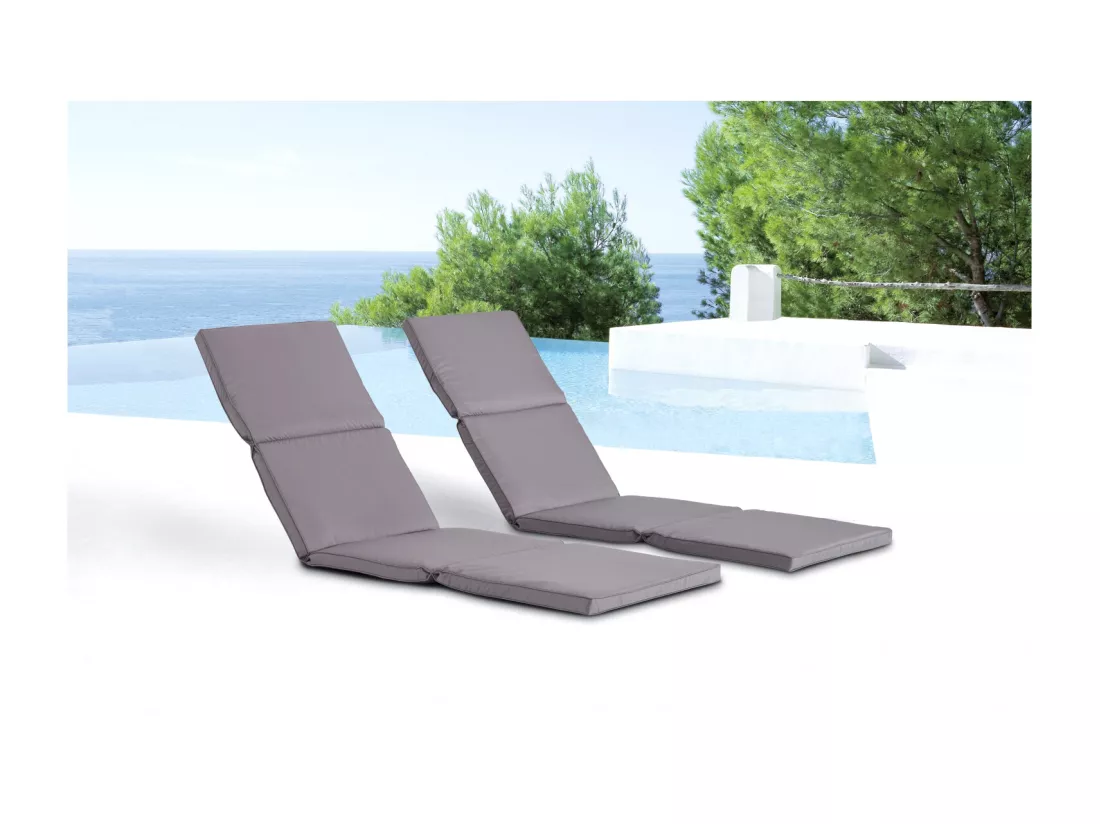 Lot de 2 coussins pour transat