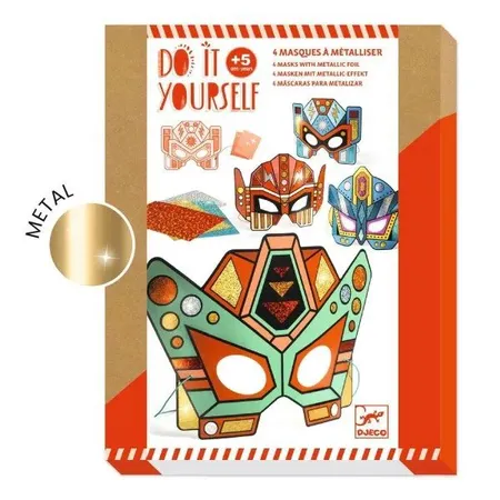Djeco DIY: Masken Super-Roboter