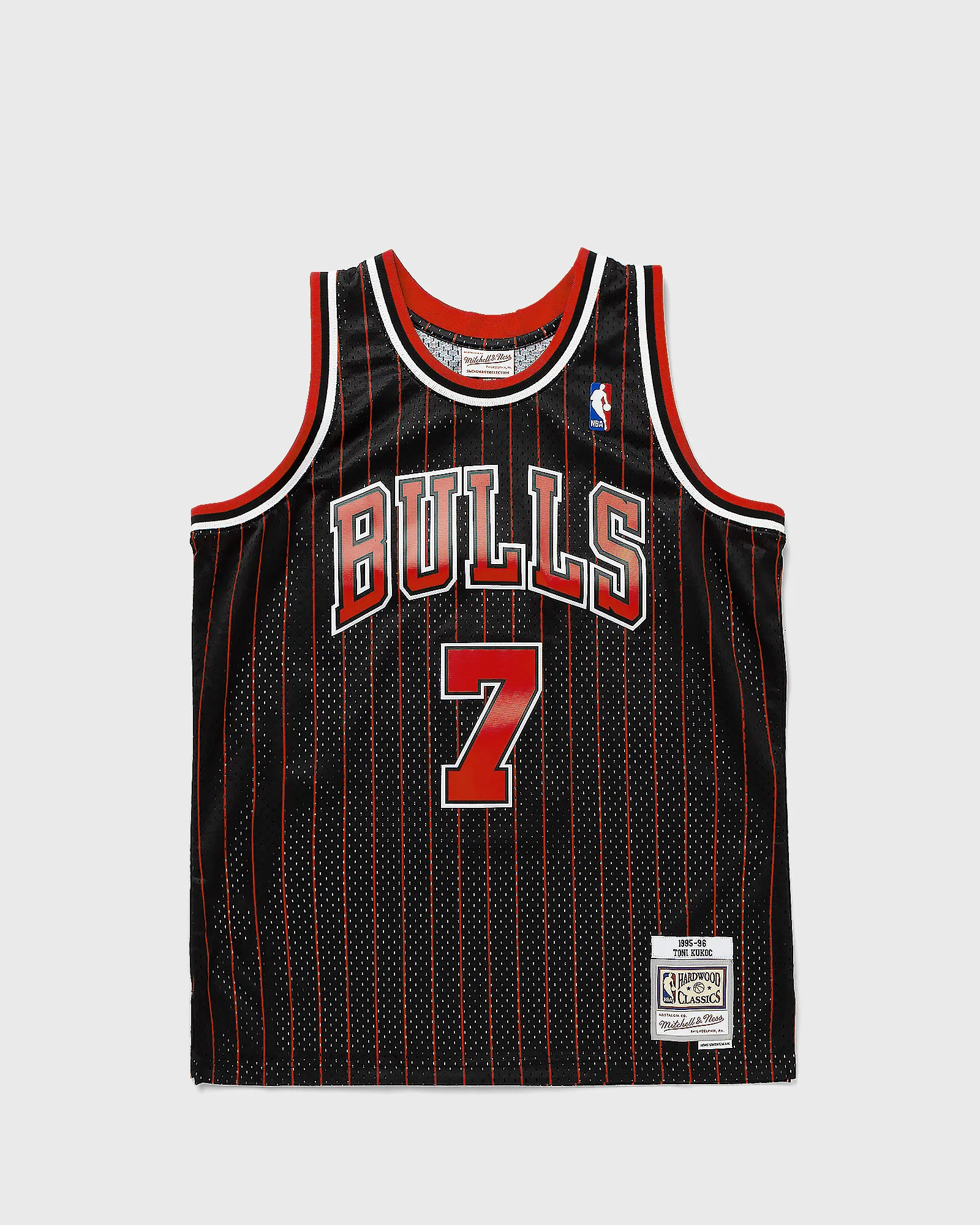 Mitchell & Ness NBA SWINGMAN JERSEY CHICAGO BULLS 1995-96 TONI KUKOC #7
