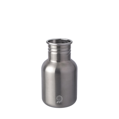 Trinkflasche 'Kids' 0,35 L edelstahl matt