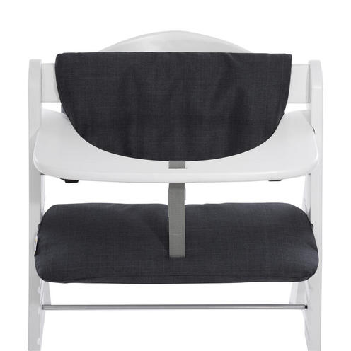 Coussin pour chaise haute Alpha+ - Noir - HAUCK