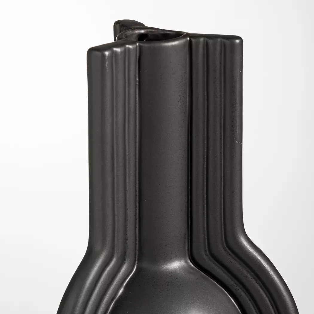 Vase Rosenquarz 23 cm