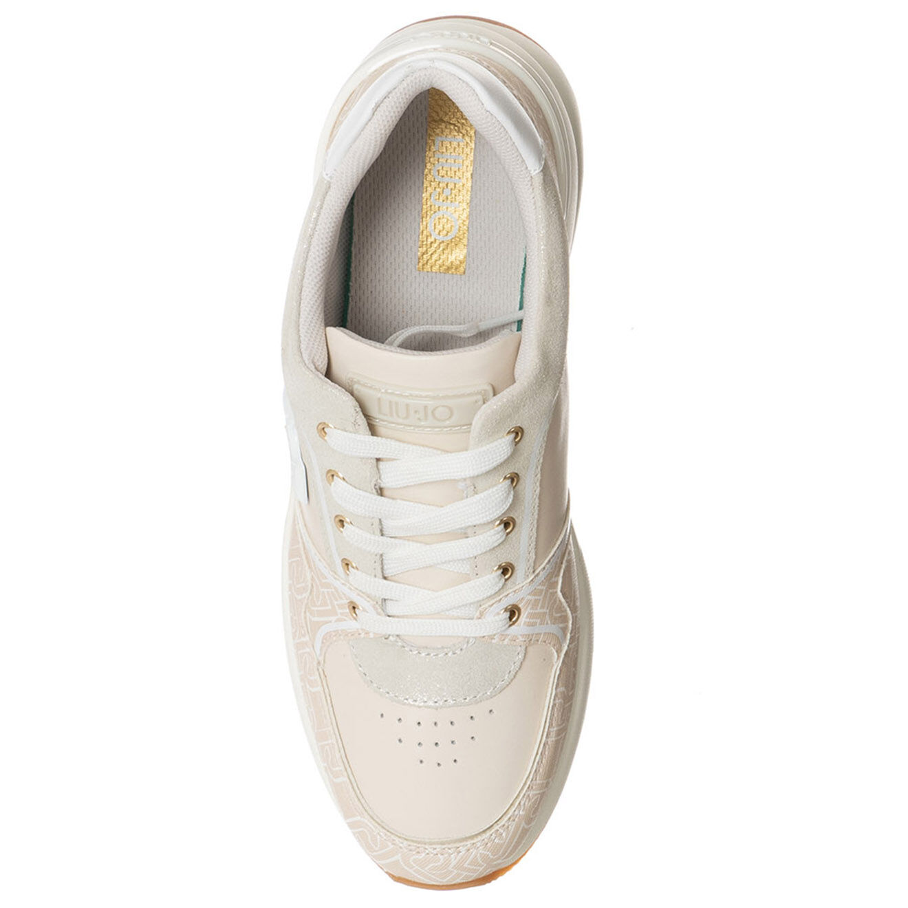 Liu-Jo Sneakers en Cuir Marielle beiges