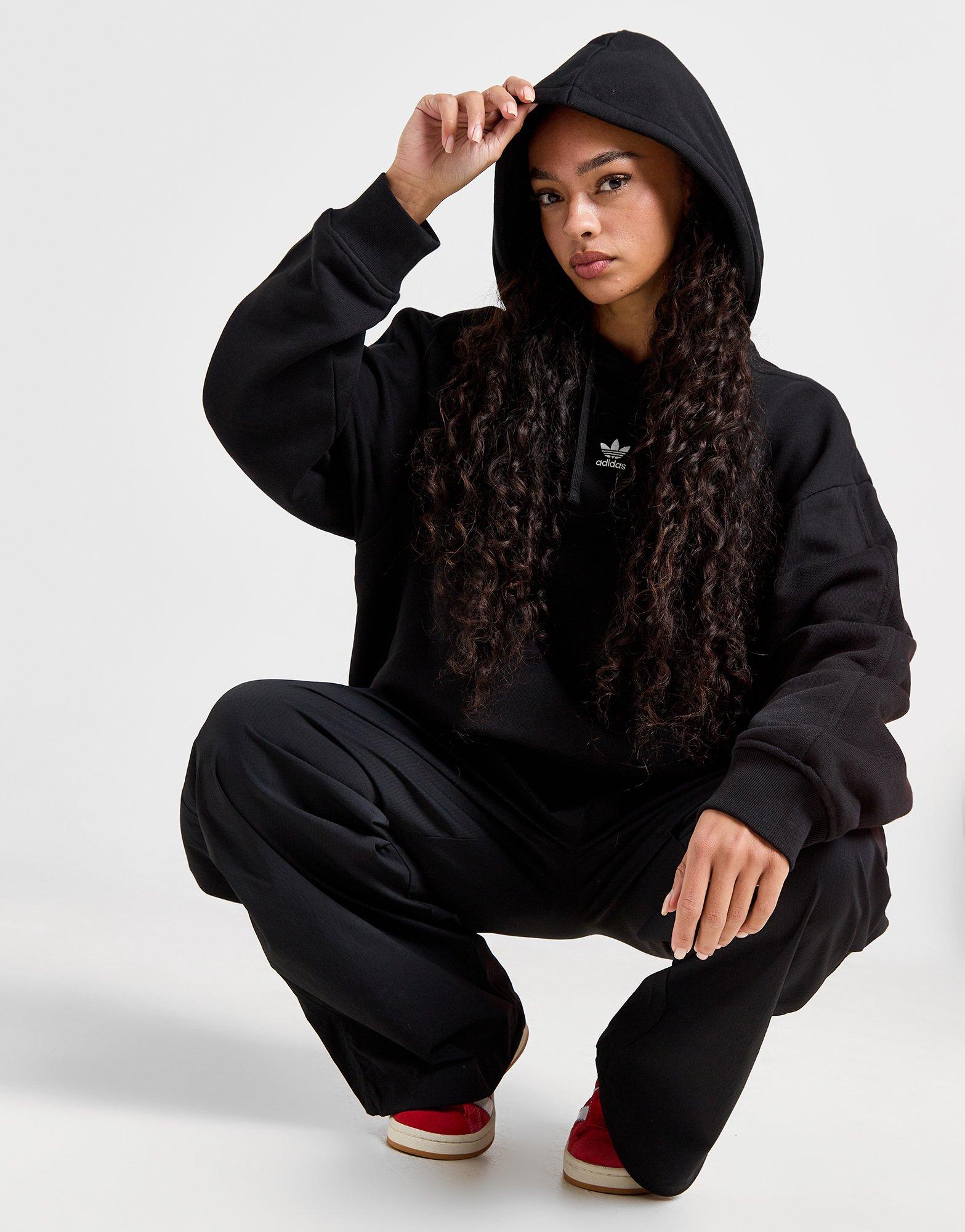 adidas Originals Sweat-shirt à capuche ample molleton Essentials