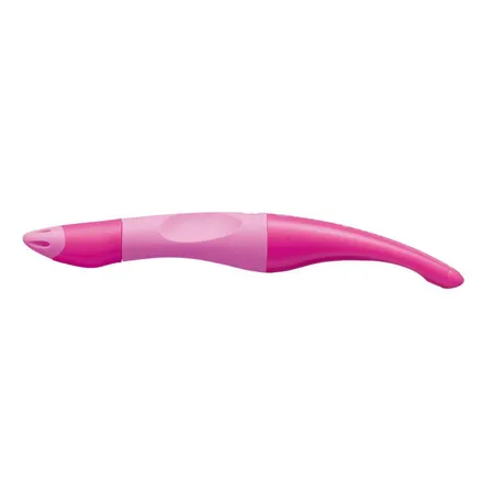 STABILO Ergonomischer Tintenroller EASYoriginal, hellpink/dunkelpink, mit Patrone, Rechtshänder