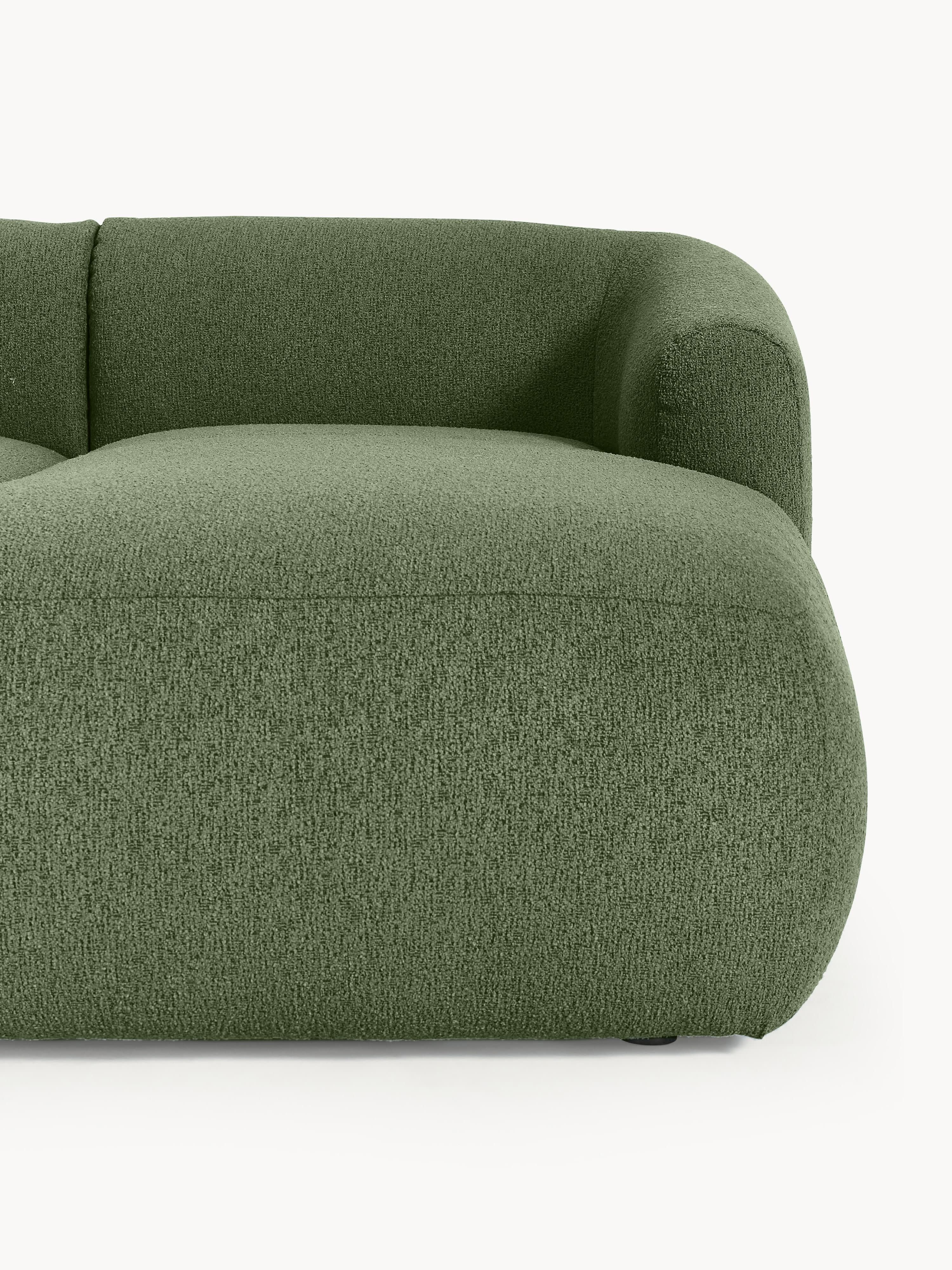 Modulaire bouclé hoekbank Sofia (3-zits)