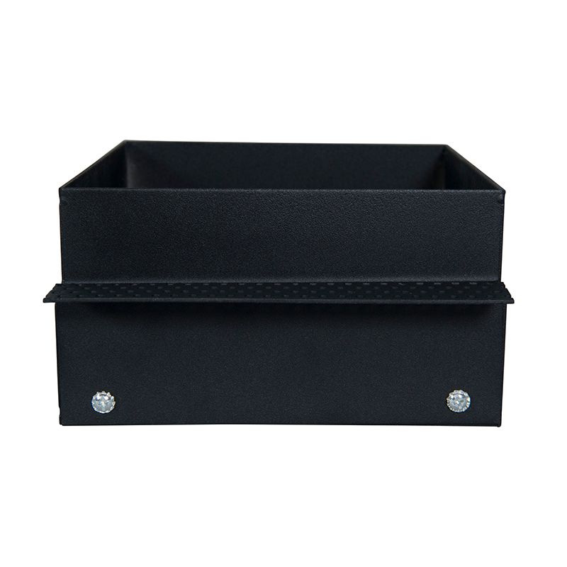 Set van 6 Inbouwspot zwart AR111 draai- en kantelbaar trimless - Oneon