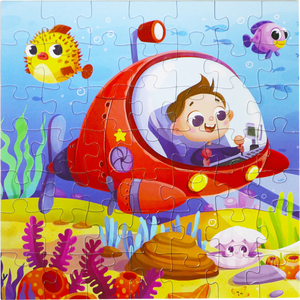 Puzzle Ártico / Explora Oceanos / Um Dia Quinta Sortido