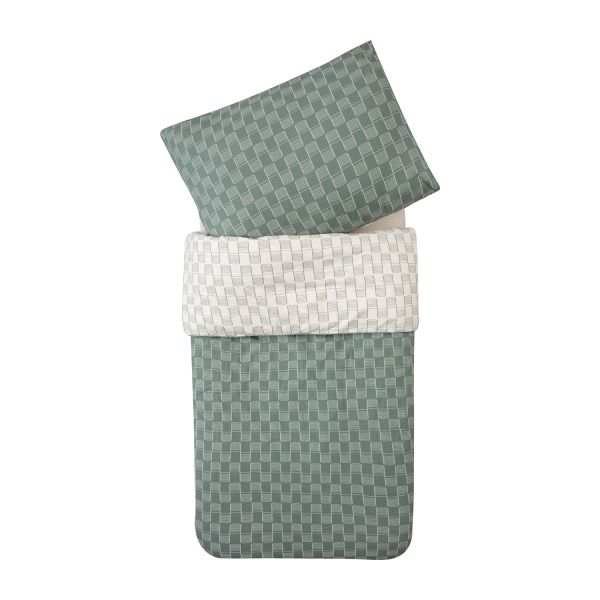 Witlof For Kids Sticky Stripes Tuck-Inn Dekbedovertrek - 100 x 135 cm